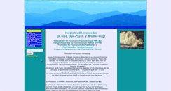 Desktop Screenshot of drbreitler.ch